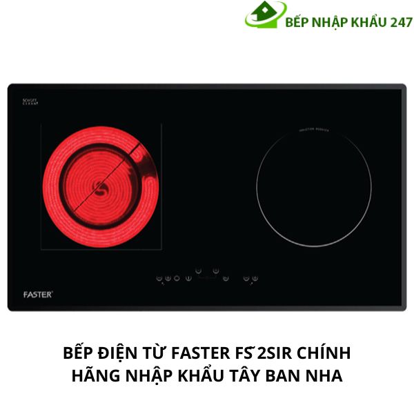 BẾP ĐIỆN TỪ FASTER FS 2SIR CHÍNH HÃNG NHẬP KHẨU TÂY BAN NHA