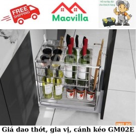 Giá Dao Thớt , Gia Vị Cánh Kéo GM02E