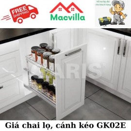 Giá chai lọ, cánh kéo GK02E