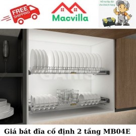 Giá Bát Đĩa Cố Định 2 Tầng MB04E