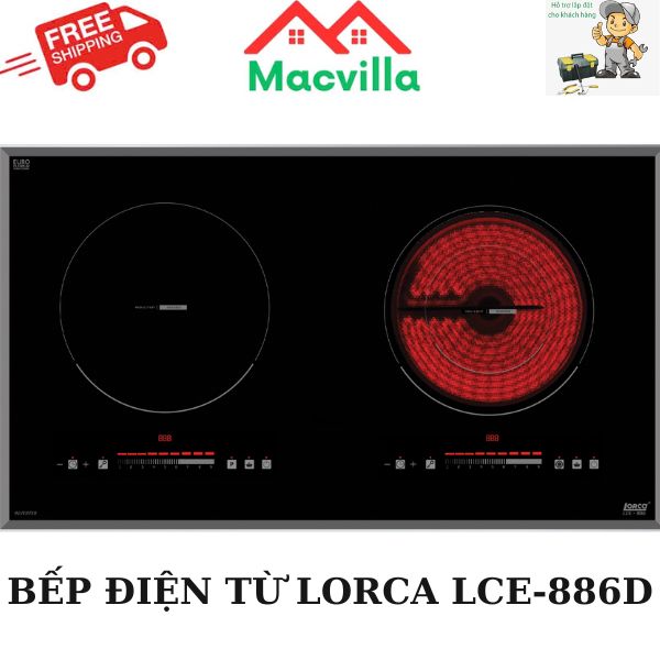 BẾP ĐIỆN TỪ LORCA LCE-886D CHÍNH HÃNG GIÁ RẺ
