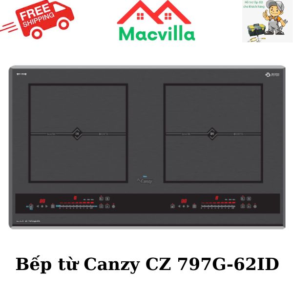 BẾP TỪ CANZY CZ 797G-62ID CHÍNH HÃNG GIÁ RẺ