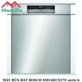 MÁY RỬA BÁT BOSCH SMU6ECS57E SERIE 6 CHÍNH HÃNG GIÁ RẺ