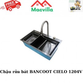 CHẬU RỬA BÁT CÓ VÒI BANCOOT CIELO 1204V CHÍNH HÃNG GIÁ RẺ 