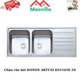 CHẬU RỬA BÁT KONOX  ARTUSI KS11650 1D CHÍNH HÃNG GIÁ RẺ