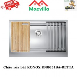 CHẬU RỬA BÁT KONOX KN8051AS-RETTA CHÍNH HÃNG GIÁ RẺ