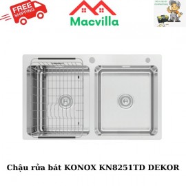 CHẬU RỬA BÁT KN8251TD DEKOR CHÍNH HÃNG GIÁ RẺ