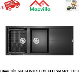 CHẬU RỬA BÁT KONOX LIVELLO SMART 1160 CHÍNH HÃNG GIÁ RẺ
