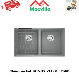 CHẬU RỬA BÁT KONOX VELOCI 760D  CHÍNH HÃNG GIÁ RẺ
