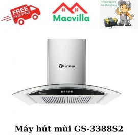 MÁY HÚT MÙI  GRASSO CAO CẤP GS-3388S2 CHÍNH HÃNG GIÁ RẺ