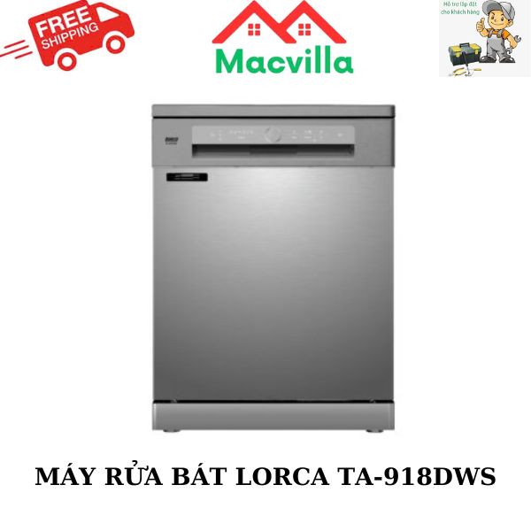 MÁY RỬA BÁT LORCA TA-918DWS CHÍNH HÃNG GIÁ RẺ