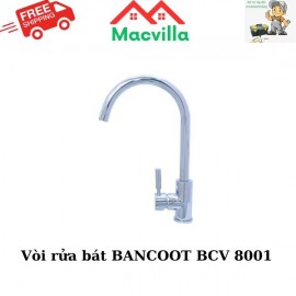 VÒI RỬA BÁT BANCOOT BCV 8001 CHÍNH HÃNG GIÁ RẺ