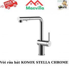 VÒI RỬA BÁT KONOX STELLA CHROME CHÍNH HÃNG GIÁ RẺ