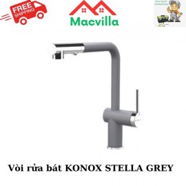 VÒI RỬA BÁT KONOX STELLA GREY CHÍNH HÃNG GIÁ RẺ