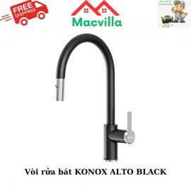 VÒI RỬA BÁT KONOX ALTO BLACK CHÍNH HÃNG GIÁ RẺ