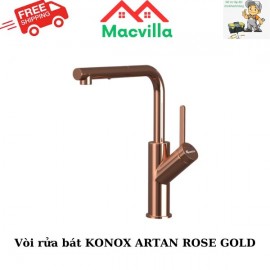 VÒI RỬA BÁT KONOX ARTAN ROSE GOLD CHÍNH HÃNG GIÁ RẺ