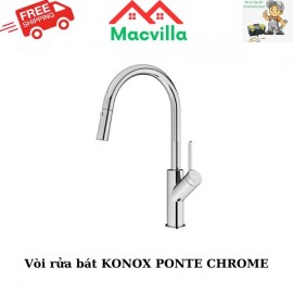 VÒI RỬA BÁT KONOX PONTE CHROME CHÍNH HÃNG GIÁ RẺ