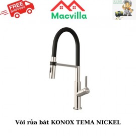 VÒI RỬA BÁT KONOX TEMA NICKEL CHÍNH HÃNG GIÁ RẺ