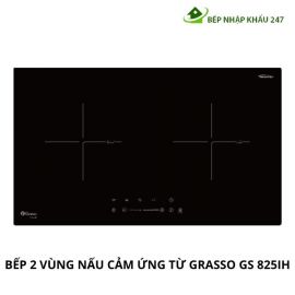 BẾP 2 VÙNG NẤU CẢM ỨNG TỪ GRASSO GS 825IH CHÍNH HÃNG NHẬP KHẨU MALAYSIA